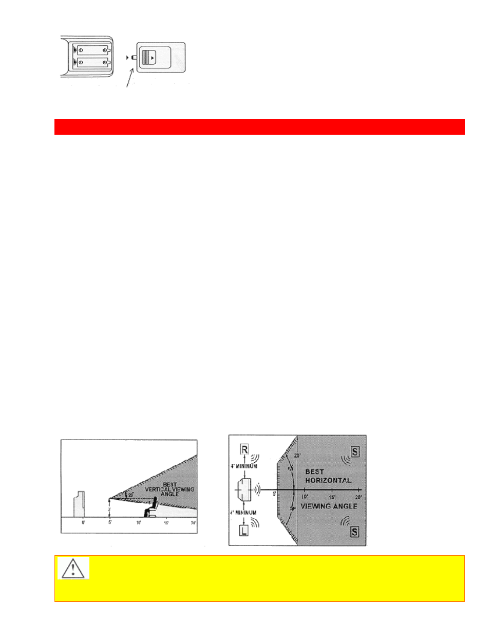 How to set up your new hitachi projection tv, Antenna, Location | Viewing | Hitachi GX Series 43GX01B User Manual | Page 8 / 55