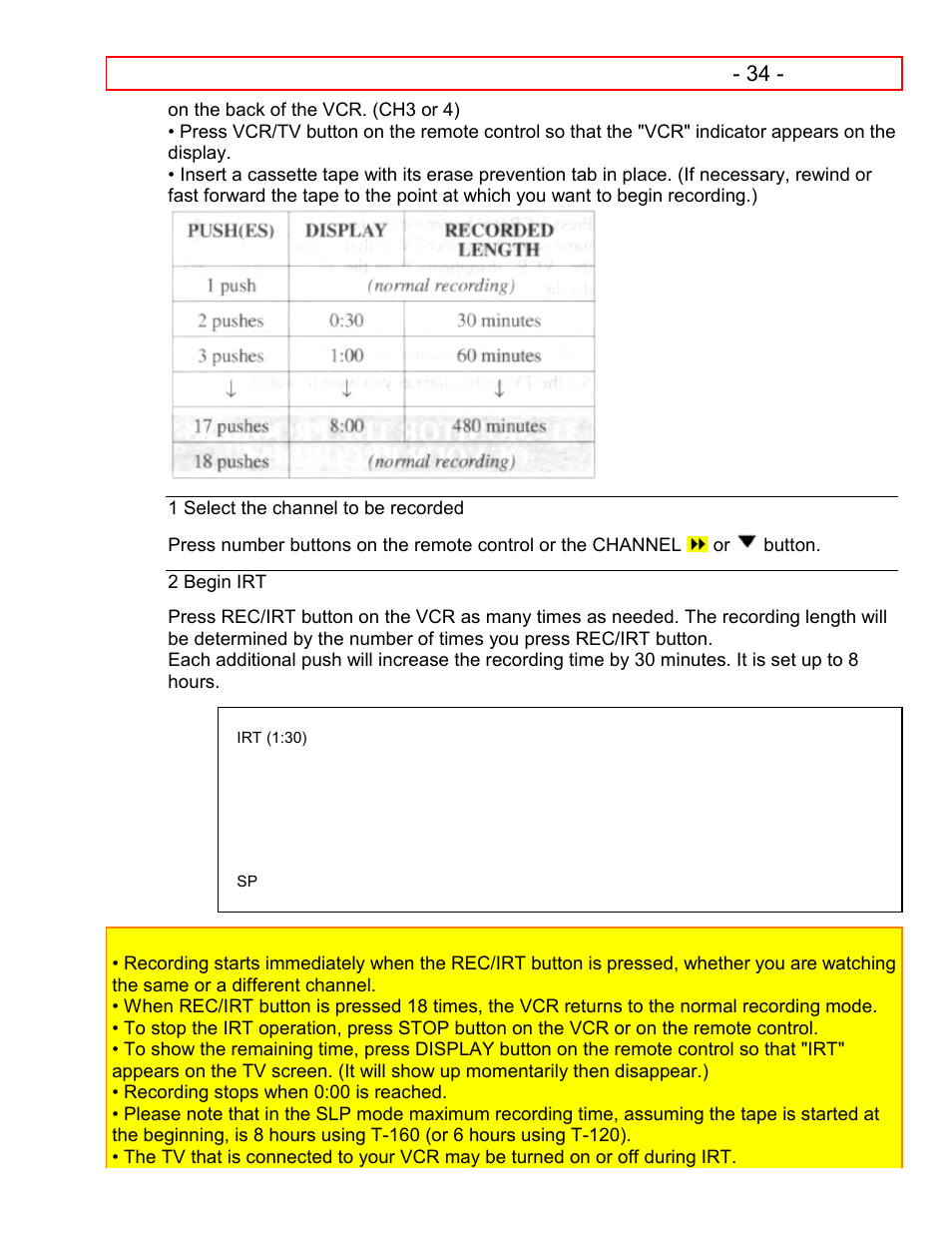 Hitachi VT-FX601A User Manual | Page 34 / 51