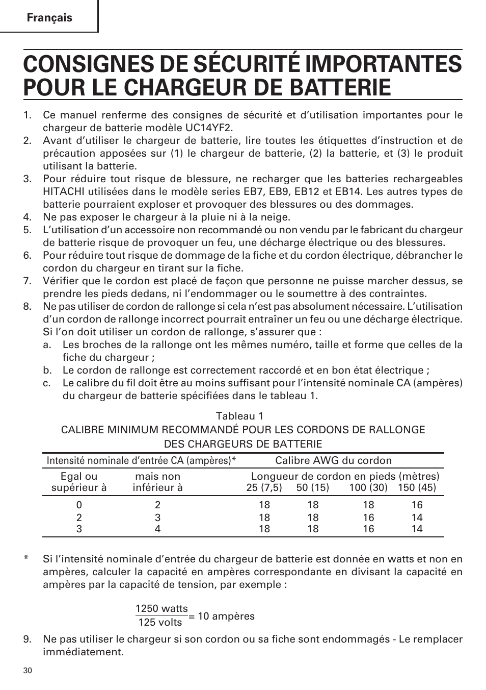 Hitachi WH14DM OM User Manual | Page 30 / 76