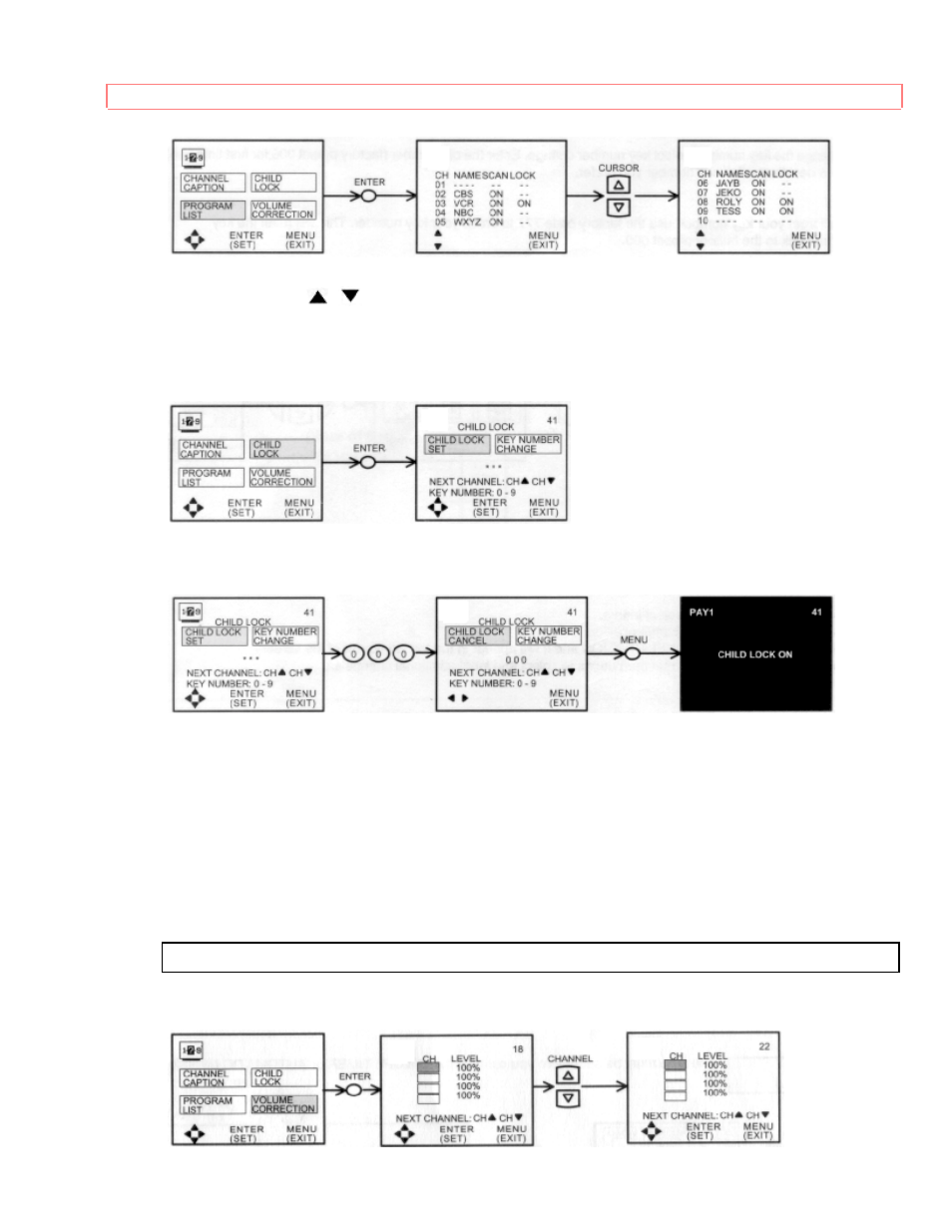 Volume correction | Hitachi 35UX60B User Manual | Page 70 / 94