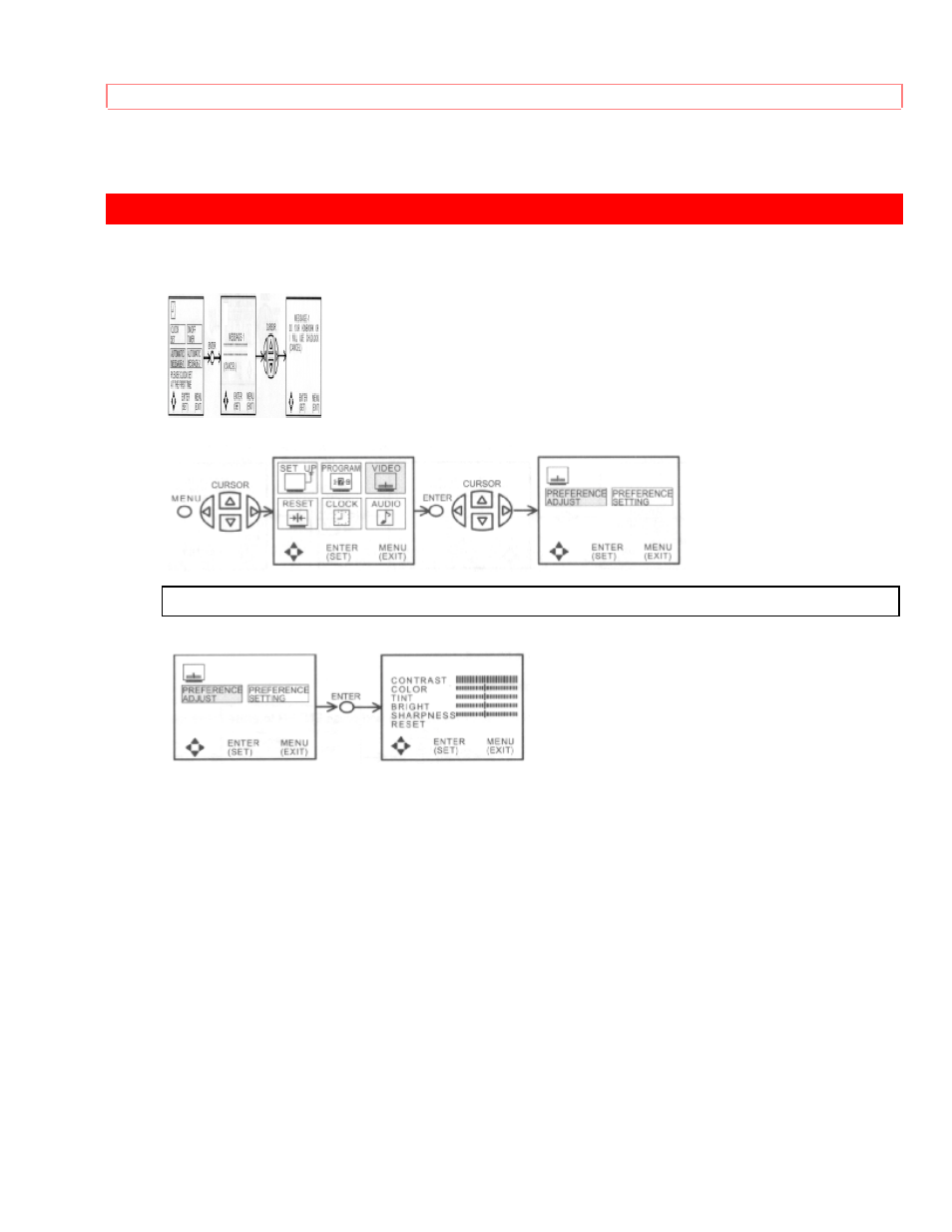 Video for 35ux60b, Preference adjust | Hitachi 35UX60B User Manual | Page 75 / 94