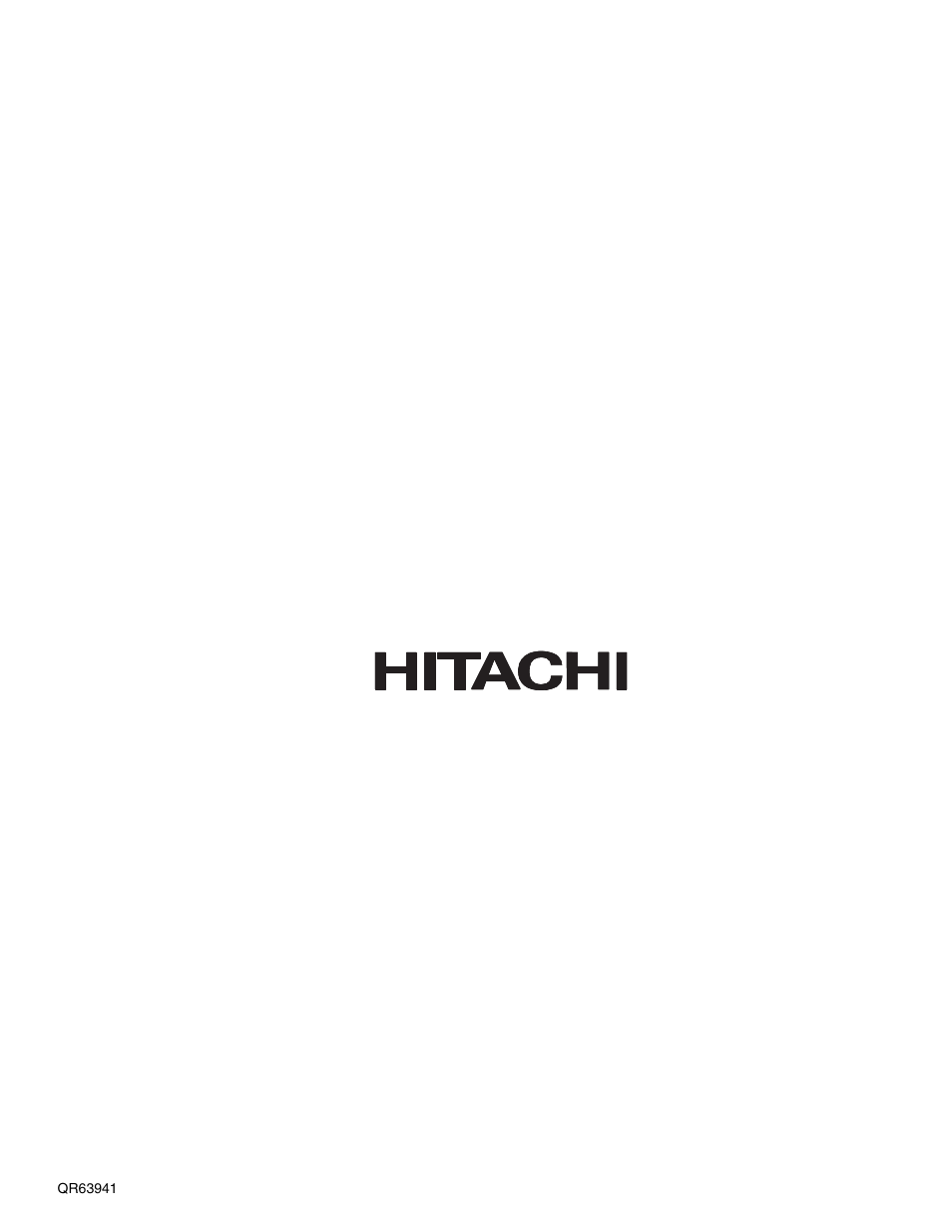 Hitachi 51G500S User Manual | Page 72 / 72