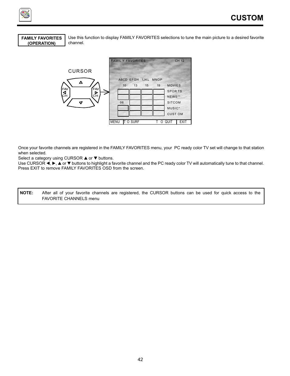 Custom | Hitachi 36SDX01SR User Manual | Page 42 / 80