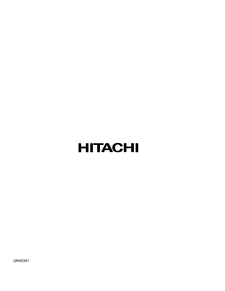 Hitachi 36SDX01SR User Manual | Page 80 / 80