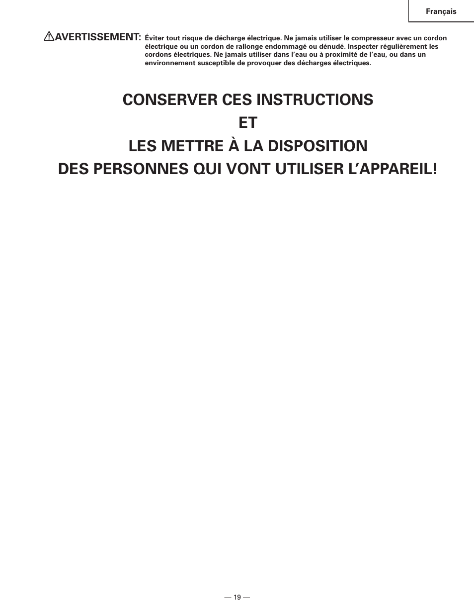 Hitachi EC119 OM User Manual | Page 19 / 40