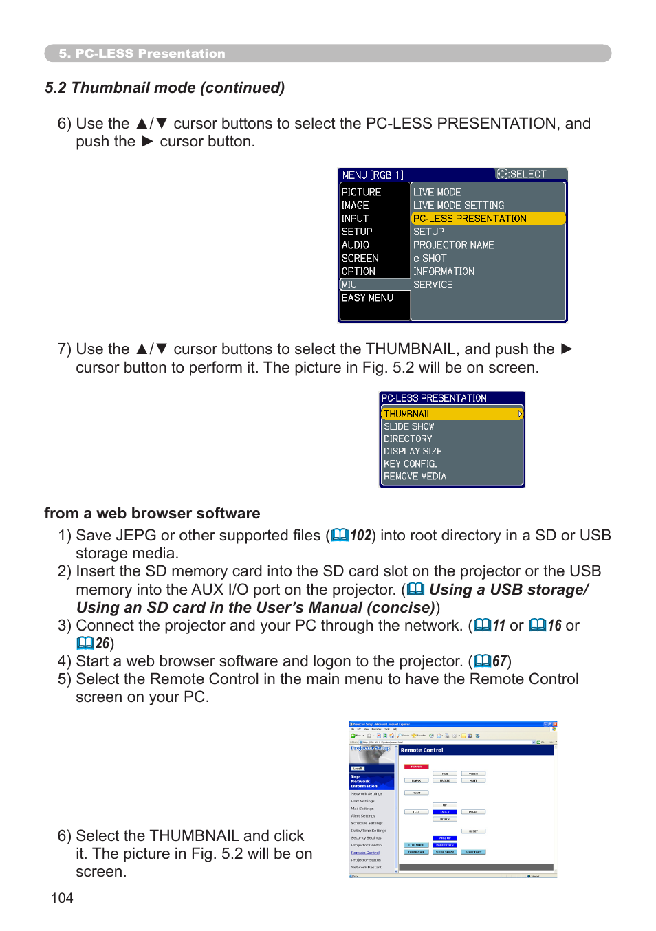 Hitachi CP-X308 User Manual | Page 104 / 119