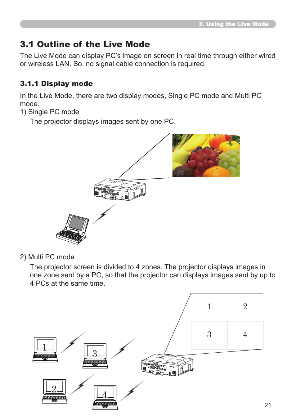 Hitachi CP-X308 User Manual | Page 21 / 119