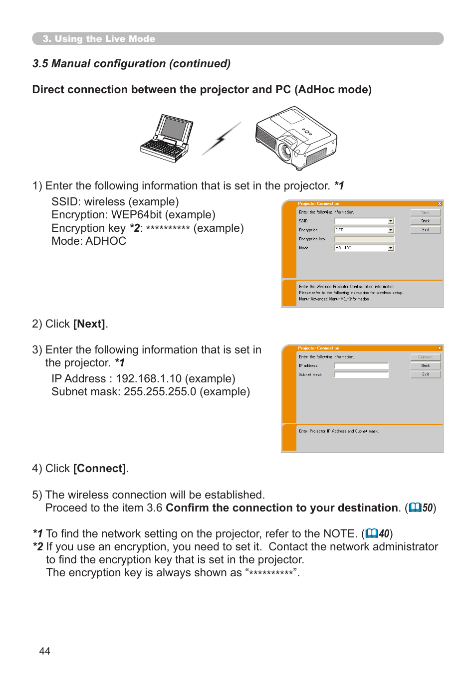 Hitachi CP-X308 User Manual | Page 44 / 119