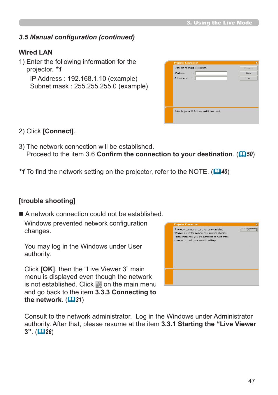 Hitachi CP-X308 User Manual | Page 47 / 119