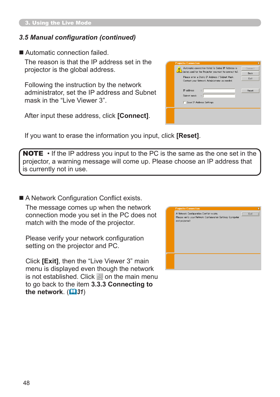 Hitachi CP-X308 User Manual | Page 48 / 119