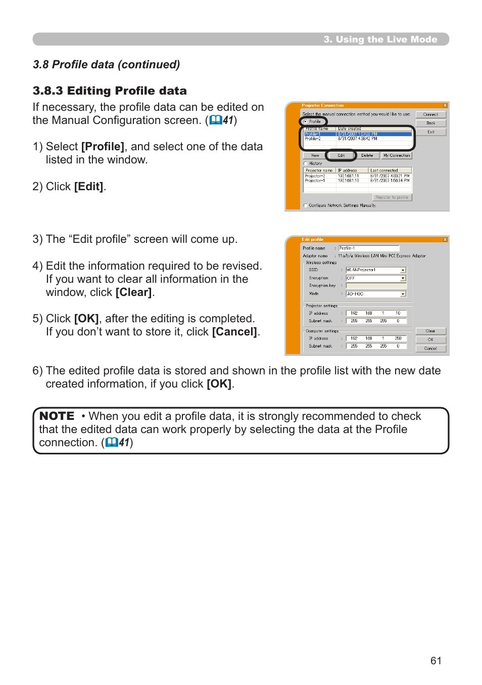 Hitachi CP-X308 User Manual | Page 61 / 119