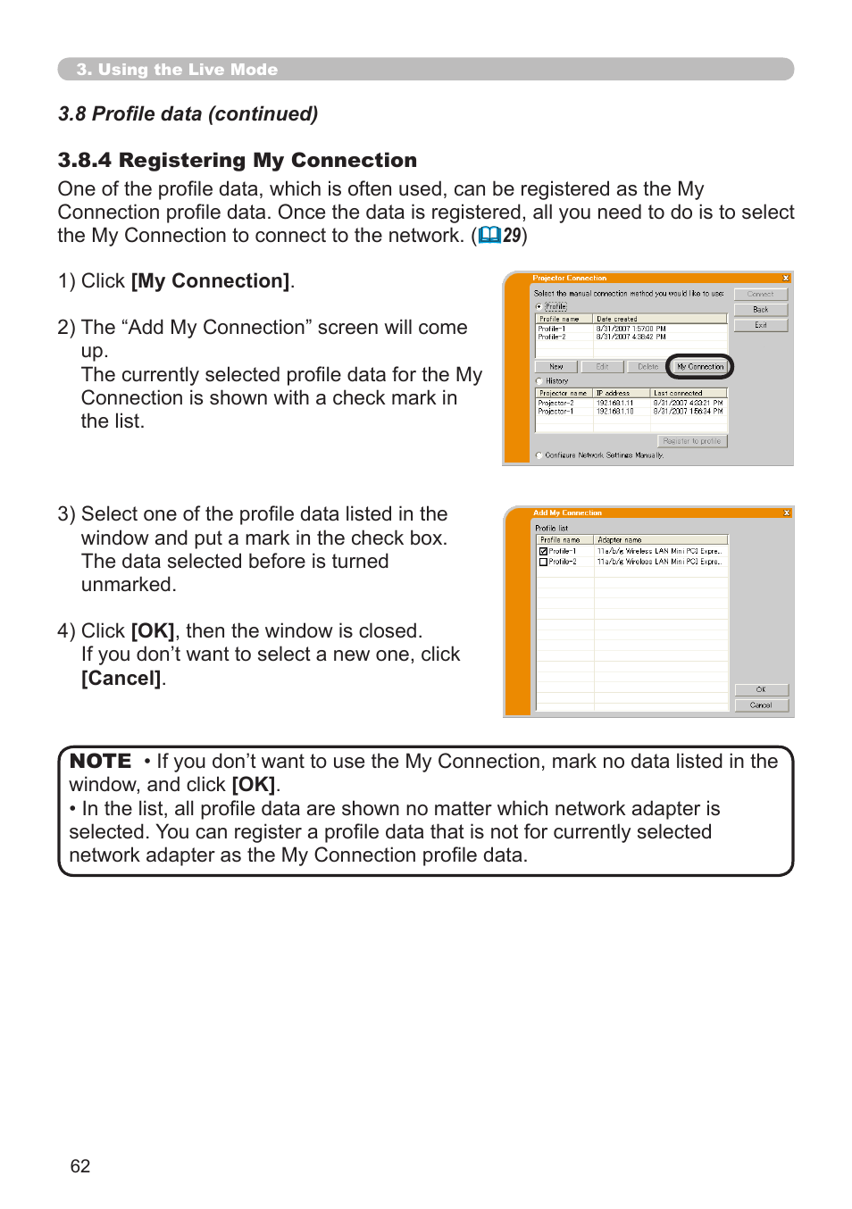 Hitachi CP-X308 User Manual | Page 62 / 119