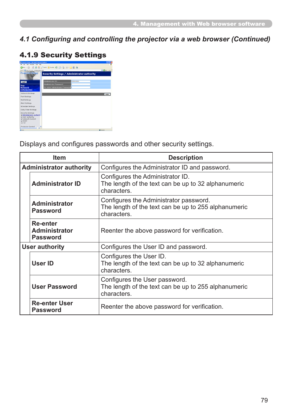 Hitachi CP-X308 User Manual | Page 79 / 119