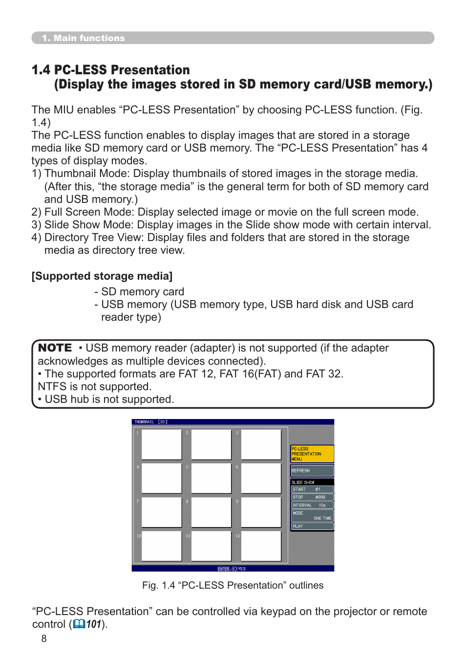 Hitachi CP-X308 User Manual | Page 8 / 119