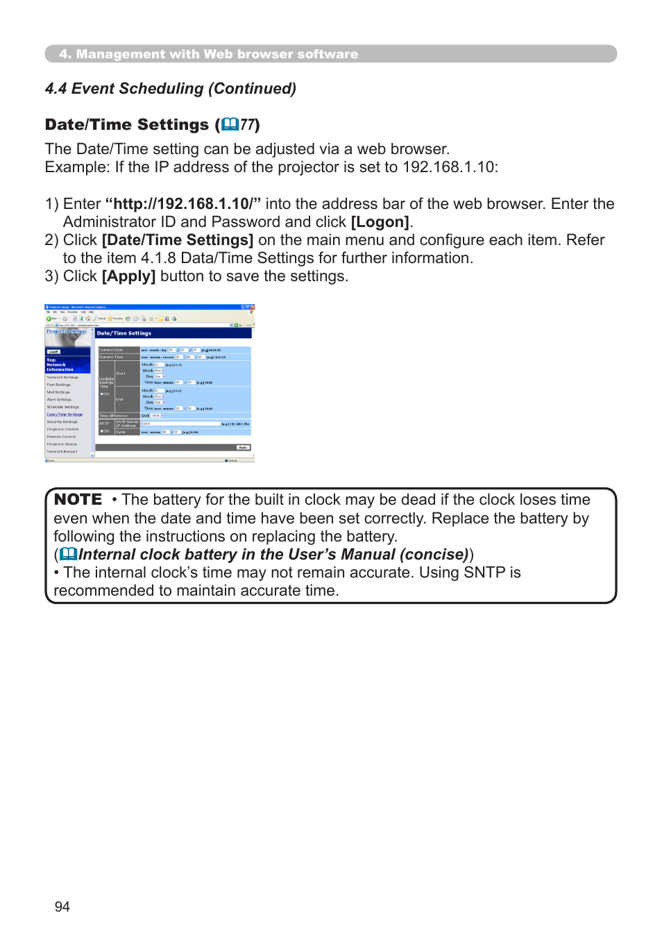 Hitachi CP-X308 User Manual | Page 94 / 119