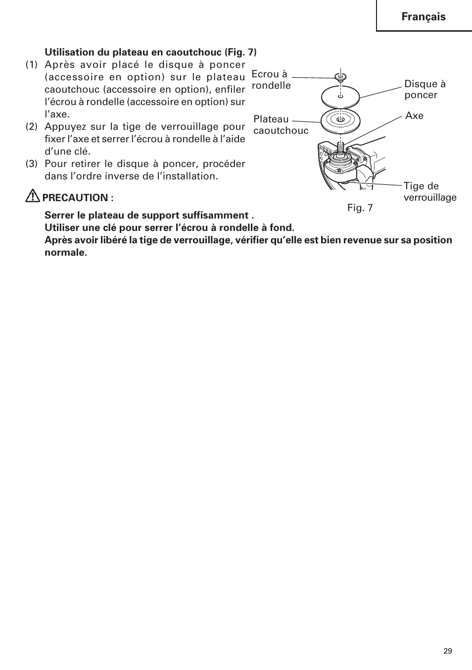 Hitachi SP18VA User Manual | Page 29 / 48