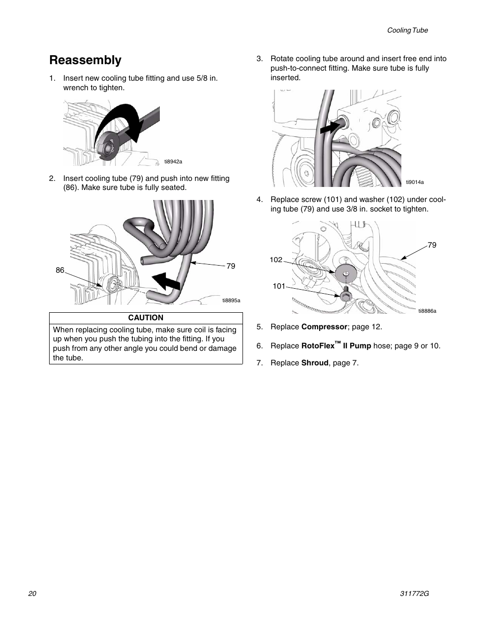 Reassembly | Hitachi RTX 900 User Manual | Page 20 / 34