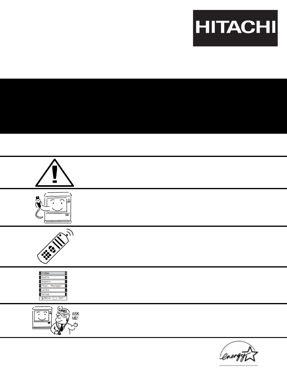 Hitachi 50VX500 User Manual | 84 pages