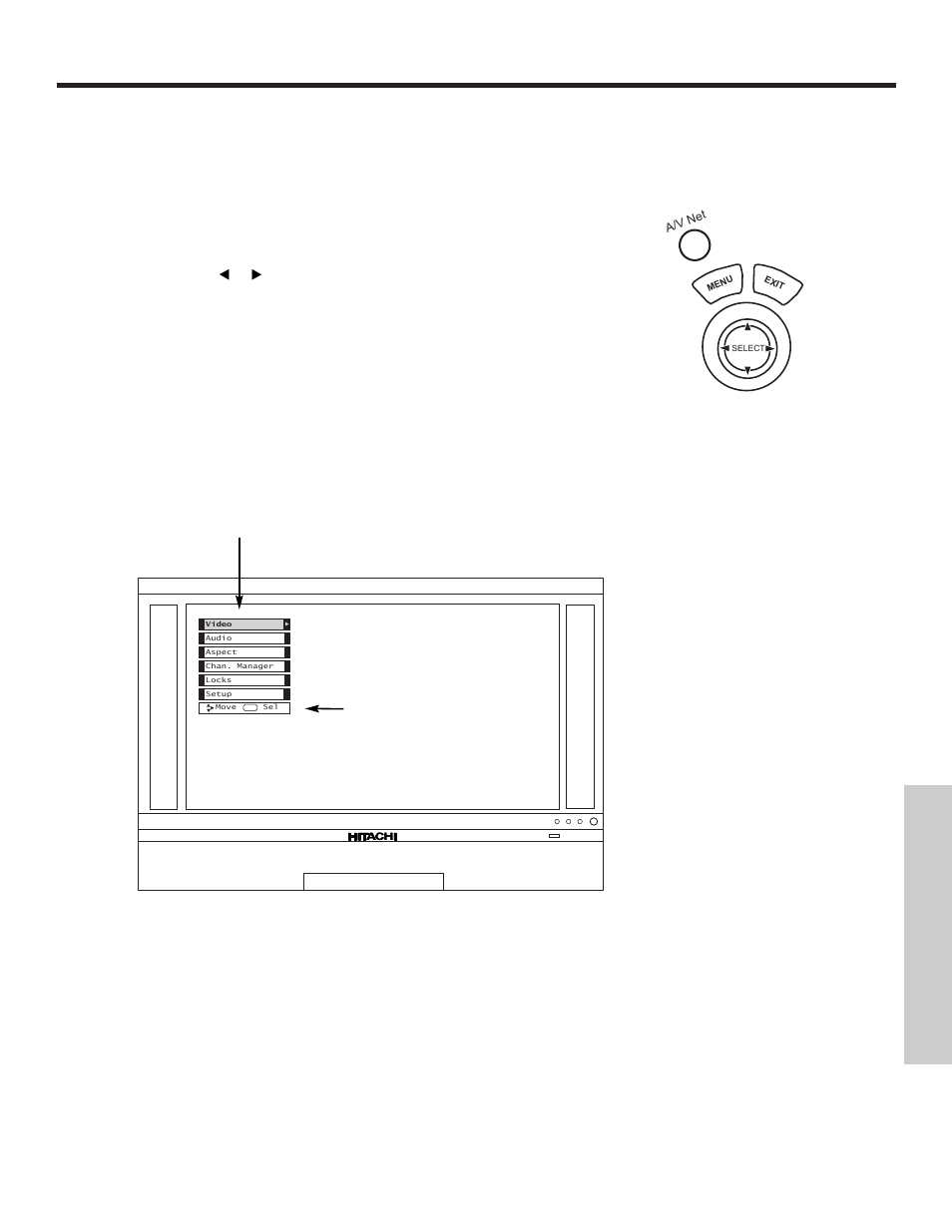 On-screen display (osd), On-screen displa y | Hitachi 50VX500 User Manual | Page 45 / 84