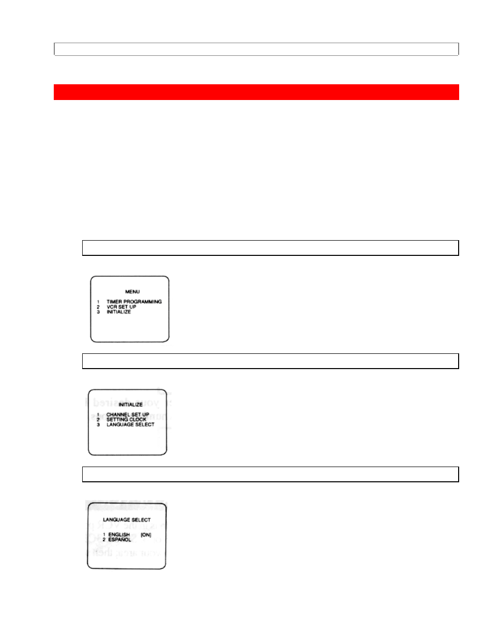 To change the language | Hitachi VT-M291A User Manual | Page 37 / 91