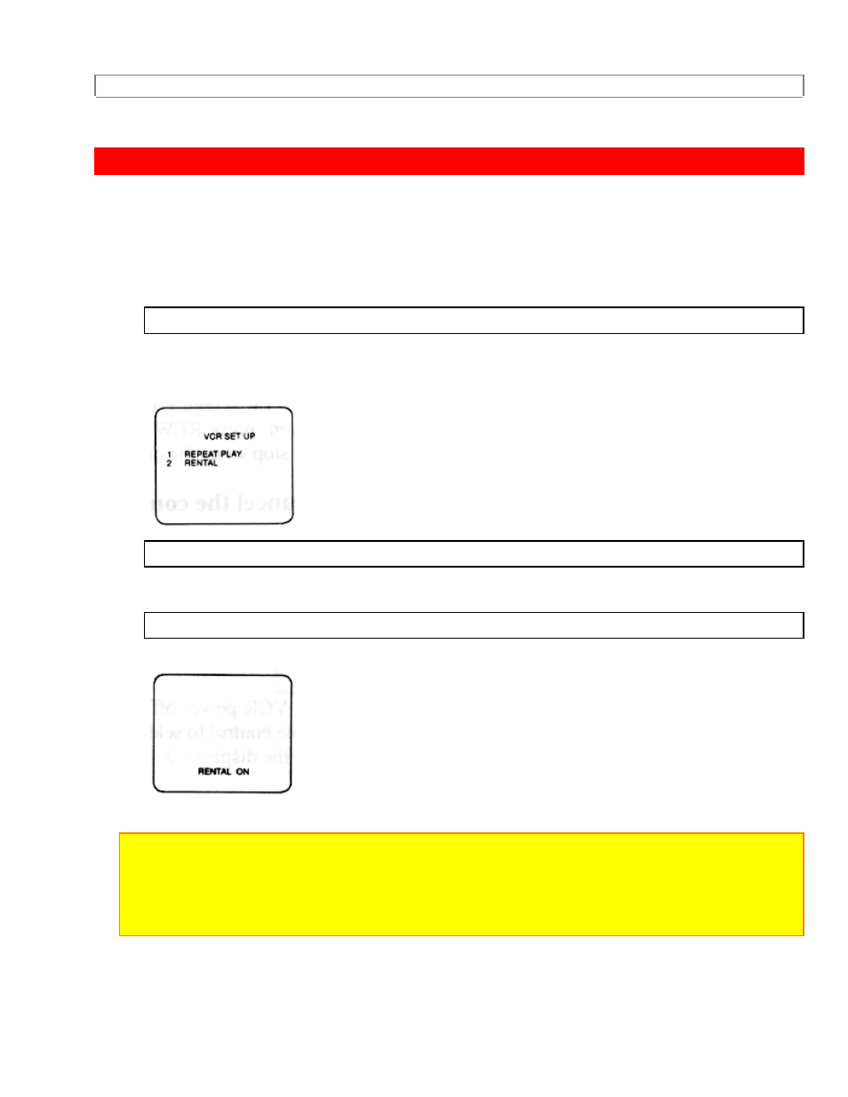 Rental play | Hitachi VT-M291A User Manual | Page 62 / 91