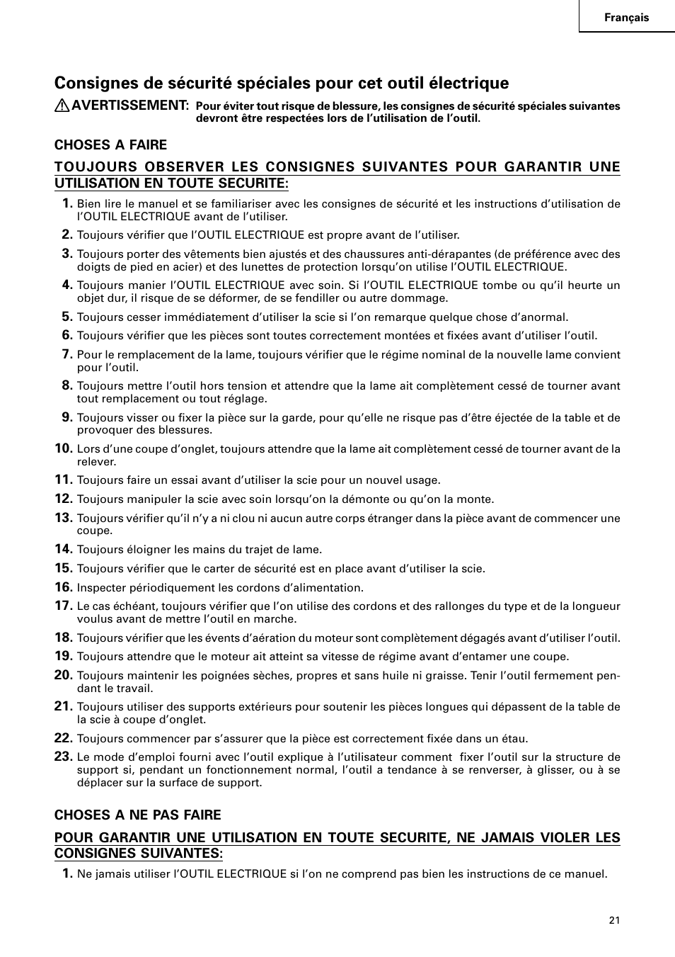 Hitachi C 15FB User Manual | Page 21 / 54