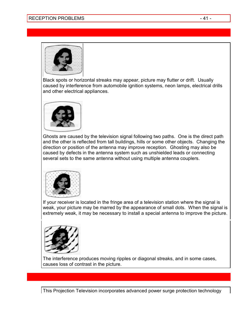 Check here before calling for service | Hitachi 55EX15K User Manual | Page 41 / 44