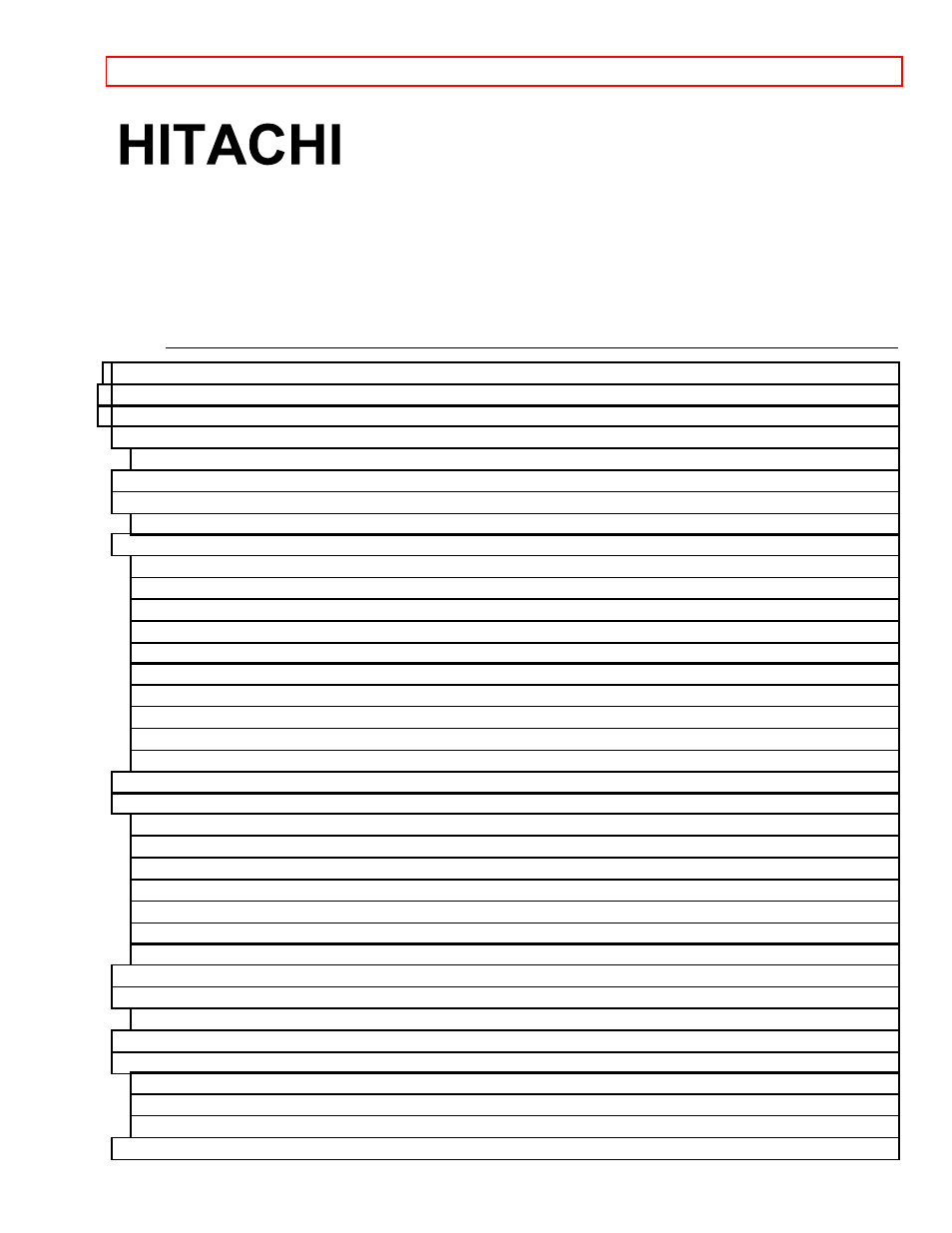 Hitachi 50UX23K User Manual | 56 pages