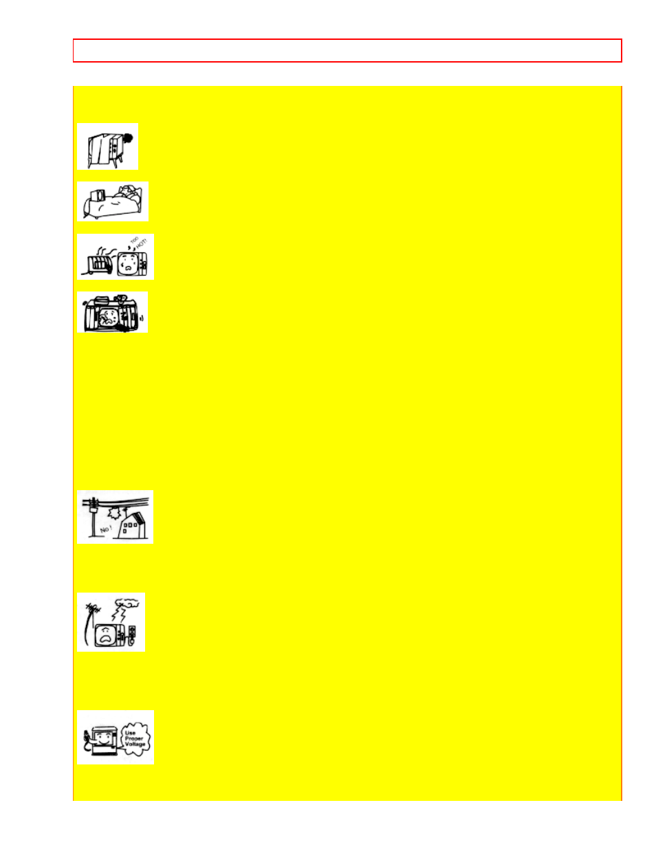 Safety tips - 5 | Hitachi 50UX58K User Manual | Page 5 / 49