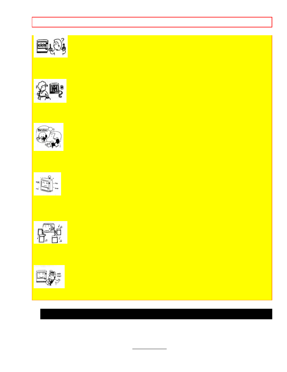 Picture cautions, Safety tips - 6 | Hitachi 50UX58K User Manual | Page 6 / 49