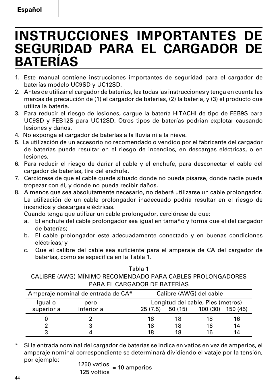 Hitachi FDS 9DVA User Manual | Page 44 / 60