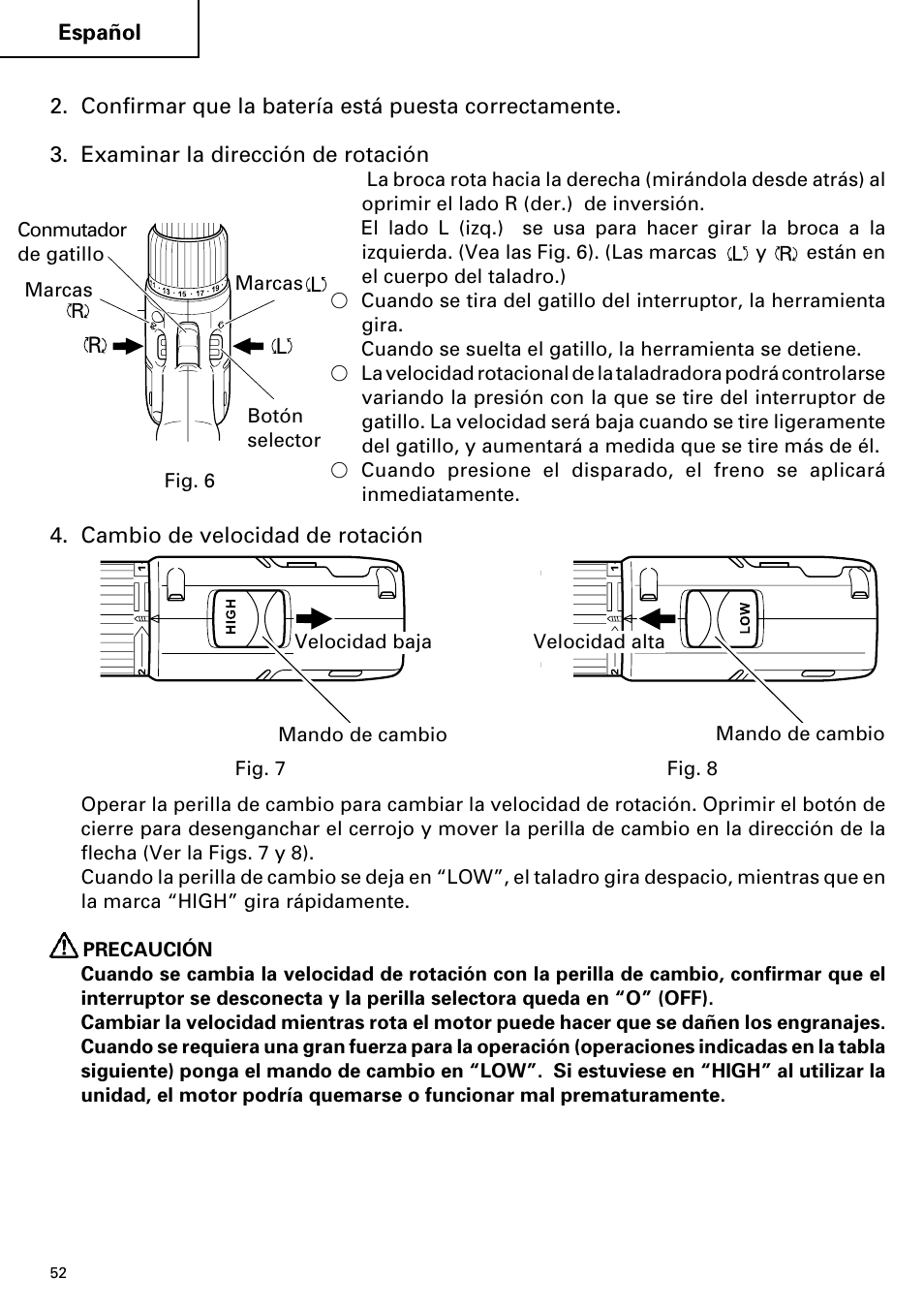 Hitachi FDS 9DVA User Manual | Page 52 / 60