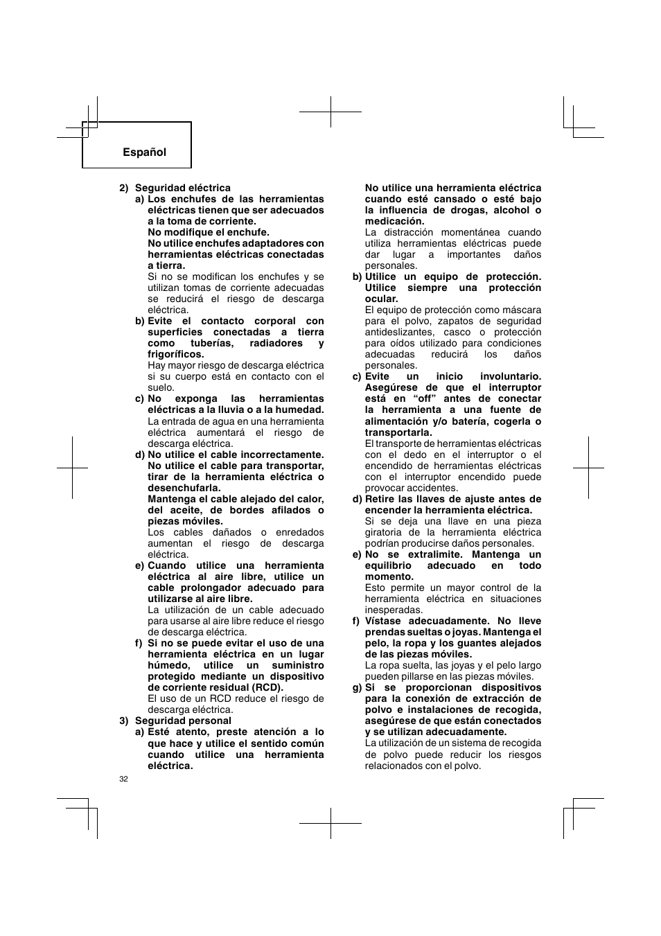 Hitachi CJ 90VST User Manual | Page 32 / 48
