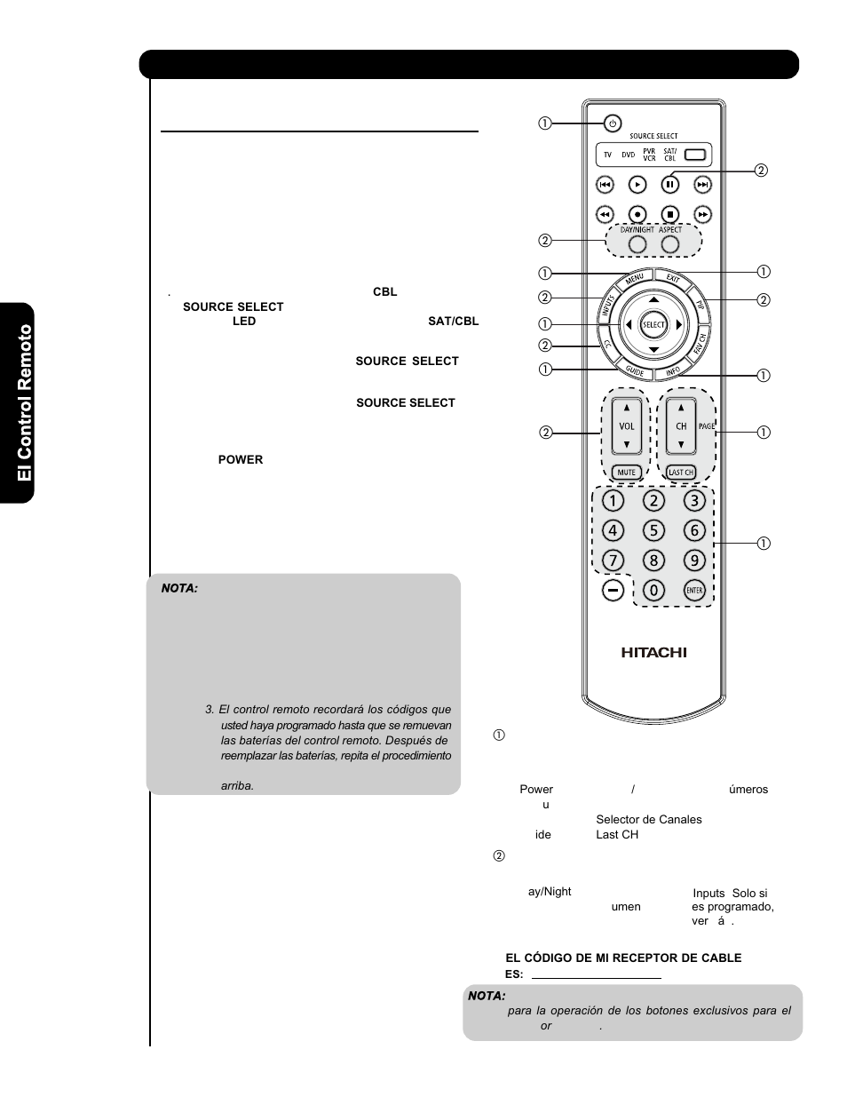 Hitachi P50V701 User Manual | Page 122 / 186