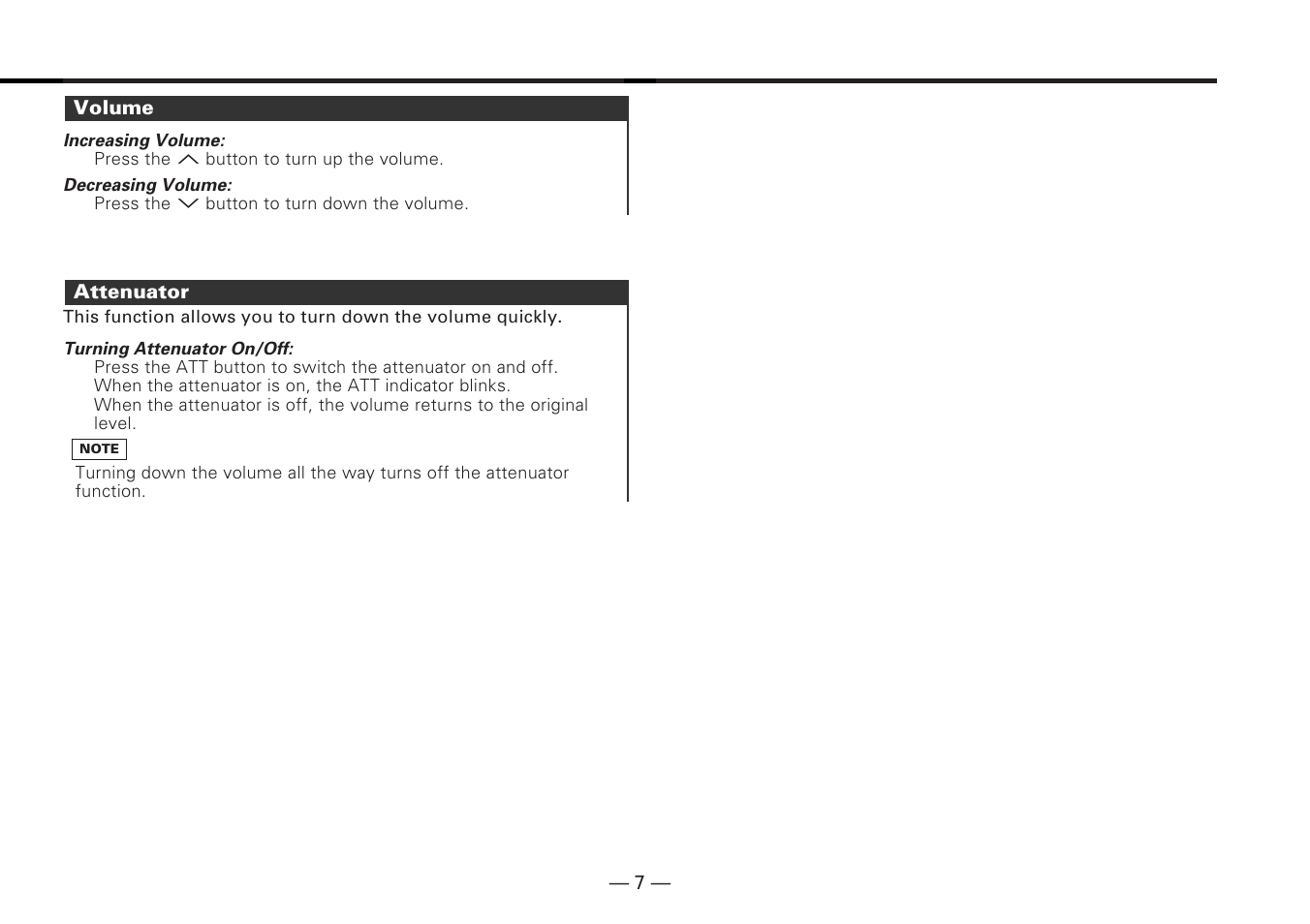 Kenwood KDC-5070R User Manual | Page 7 / 116