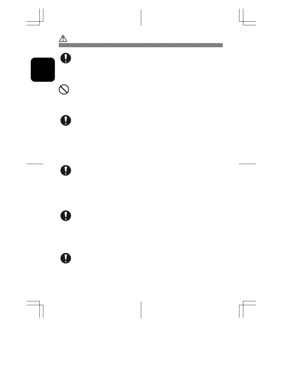 Aution, Caution | Hitachi CML152XW User Manual | Page 11 / 31