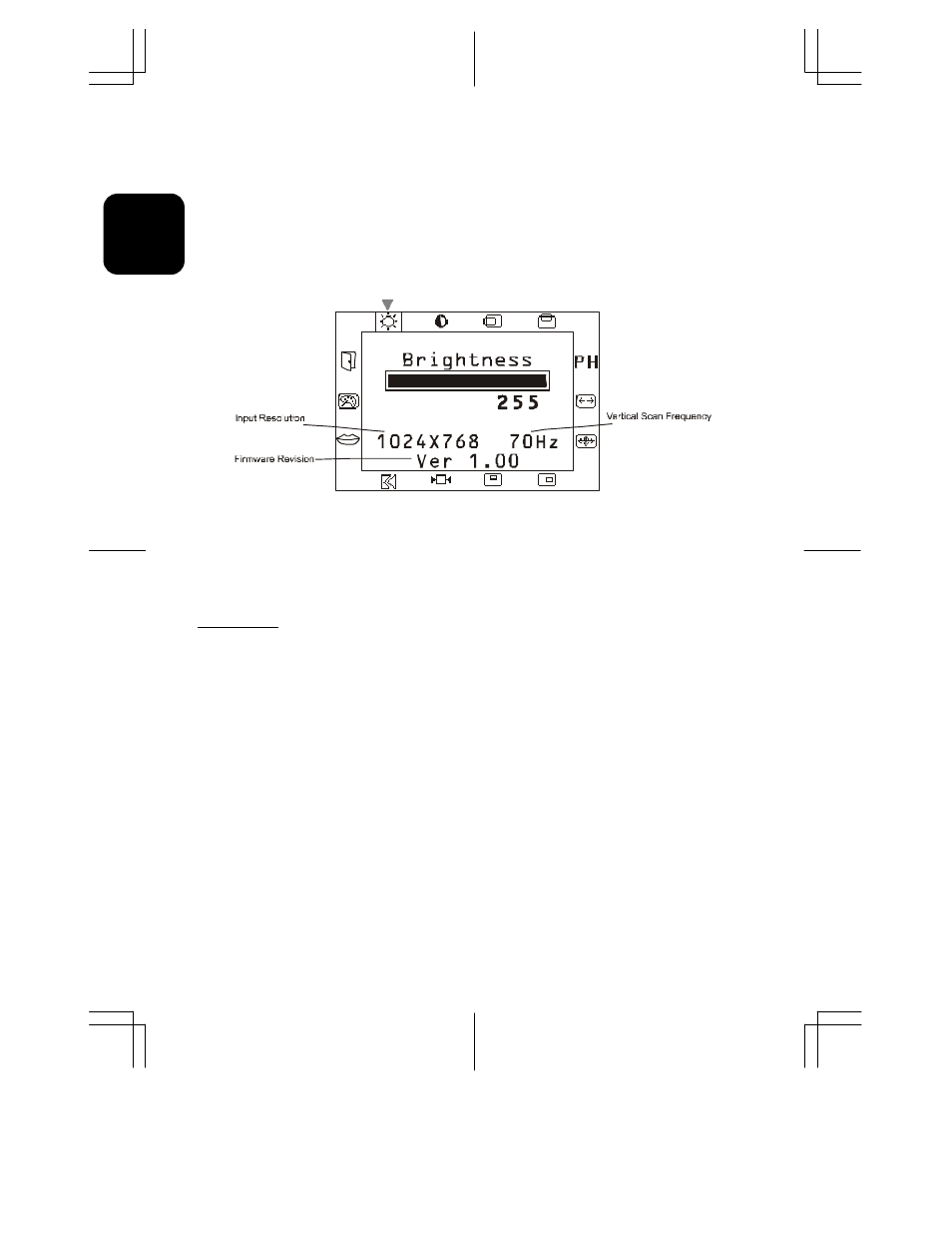 Djusting the, Onitor, Isplay | Adjusting the monitor's display | Hitachi CML152XW User Manual | Page 21 / 31