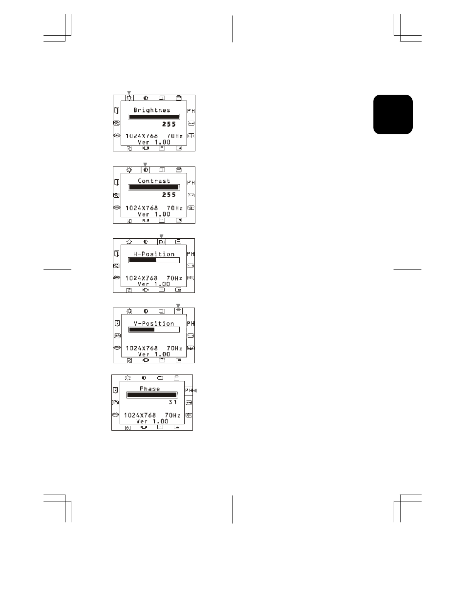 Unction, Escriptions, Function description | Hitachi CML152XW User Manual | Page 22 / 31