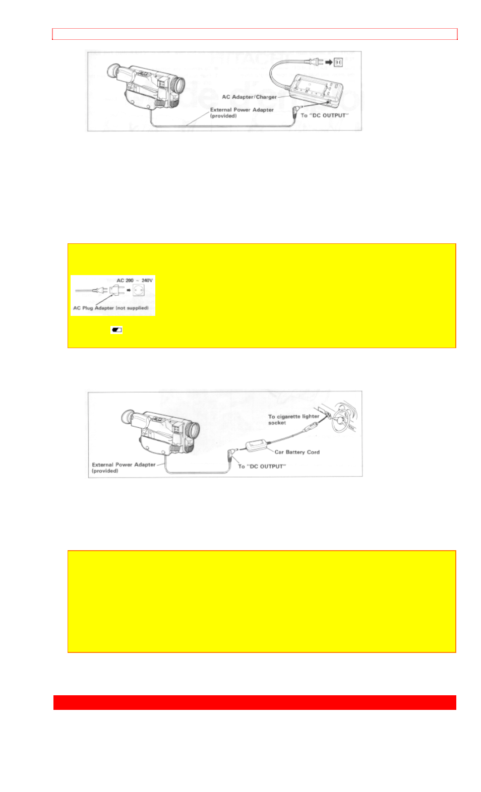 Checking the battery | Hitachi VM-H38A User Manual | Page 13 / 53