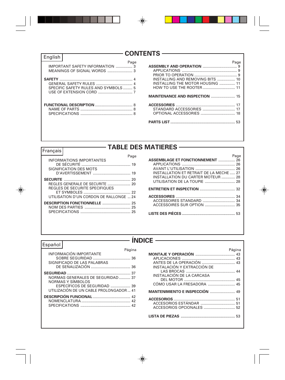 Hitachi M 12SC User Manual | Page 2 / 68