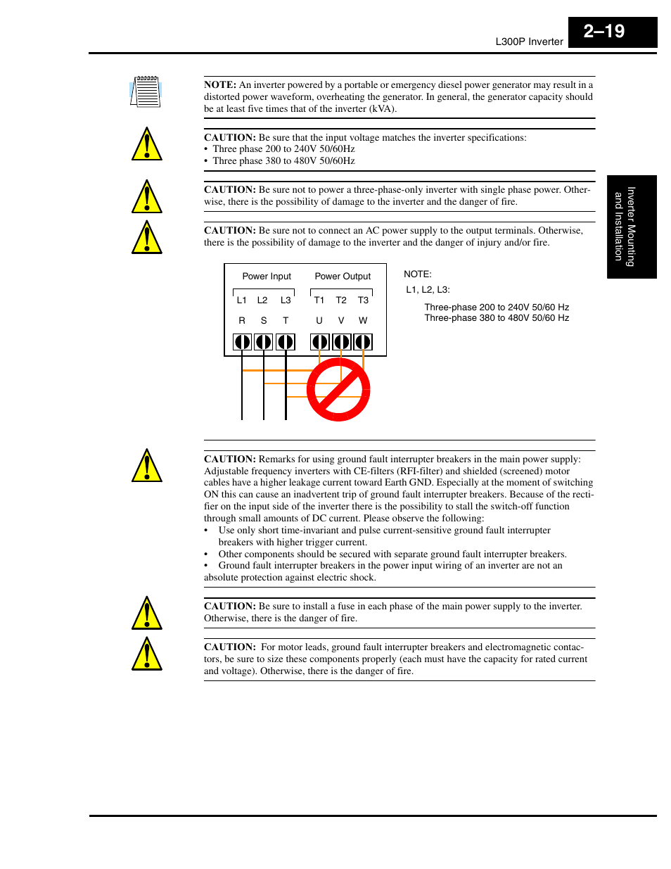 Hitachi L300P User Manual | Page 58 / 264