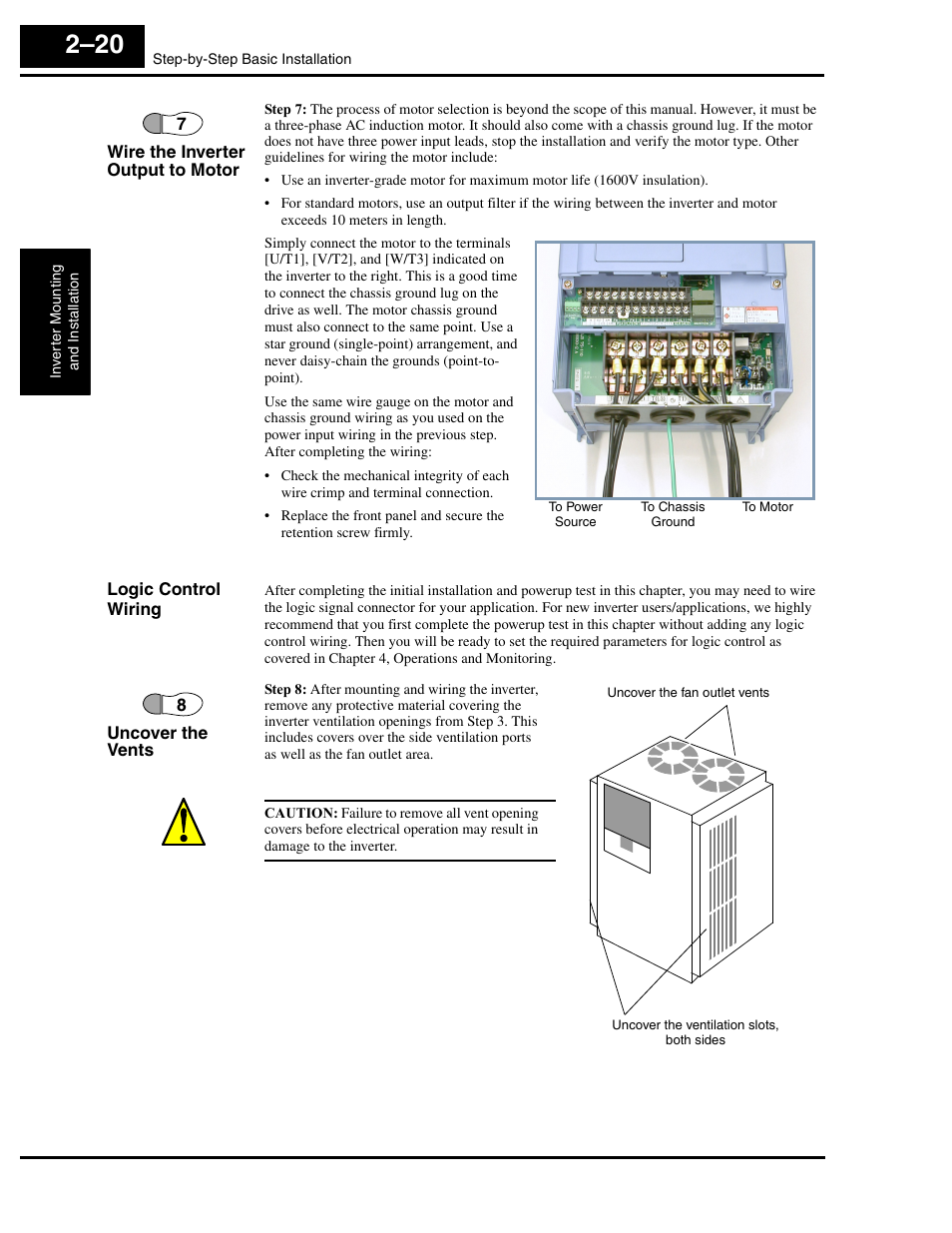 Logic control wiring | Hitachi L300P User Manual | Page 59 / 264