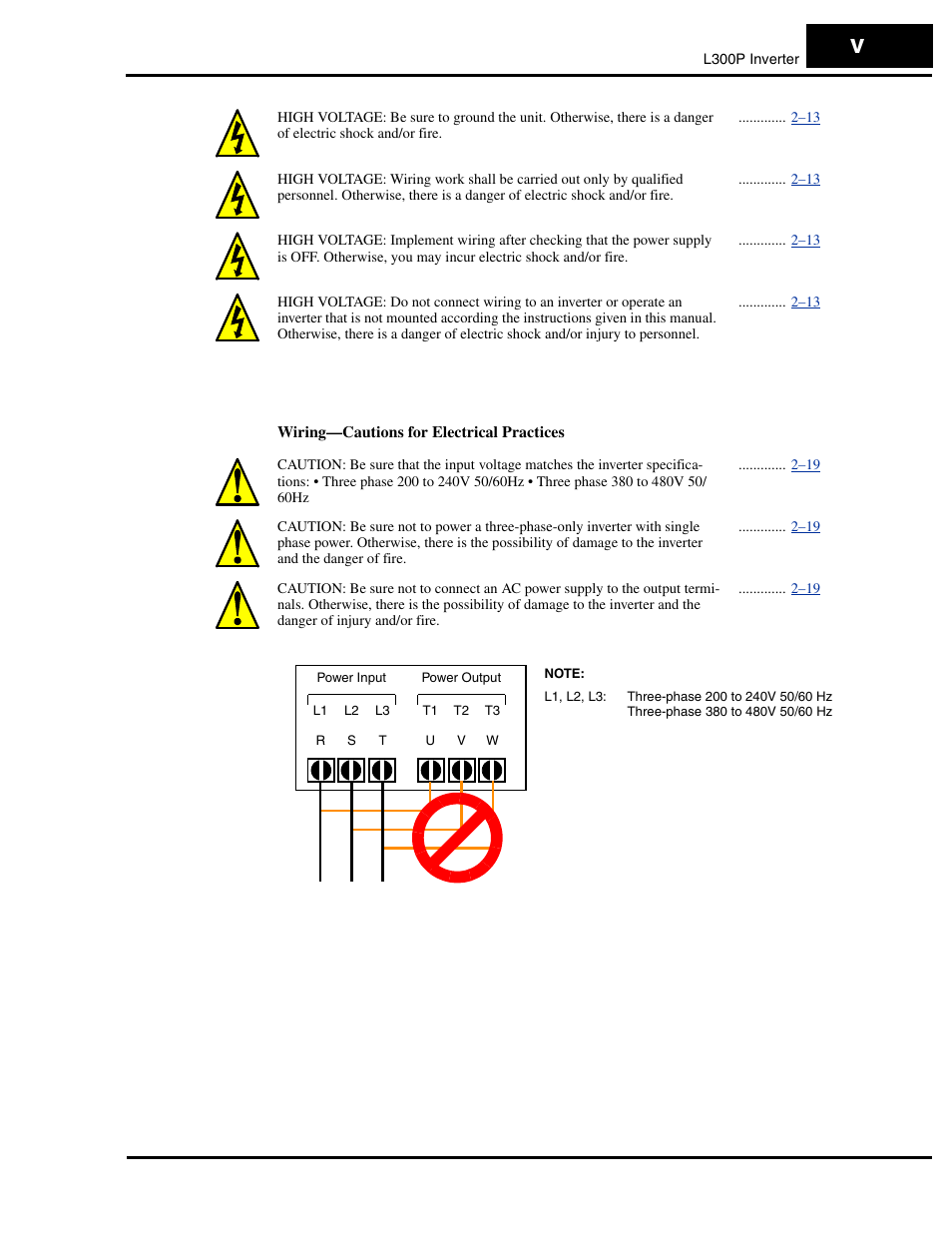 Hitachi L300P User Manual | Page 6 / 264