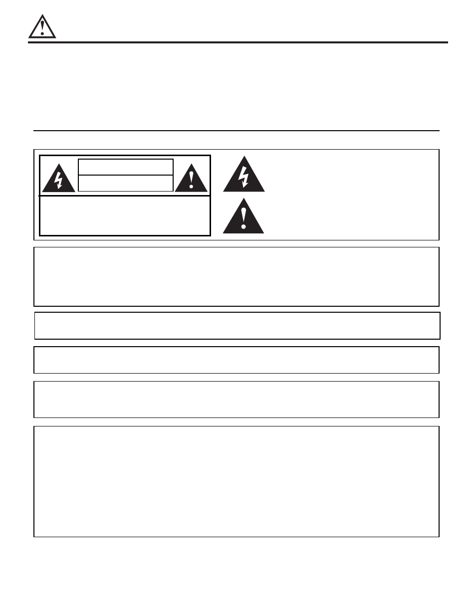 Important | Hitachi 46W500 User Manual | Page 2 / 92