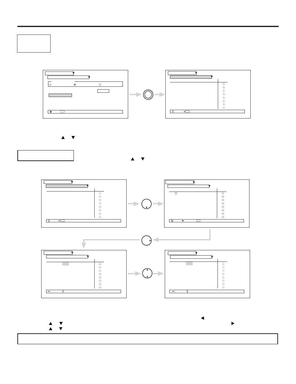 Channel manager, Channel list | Hitachi 46W500 User Manual | Page 48 / 92