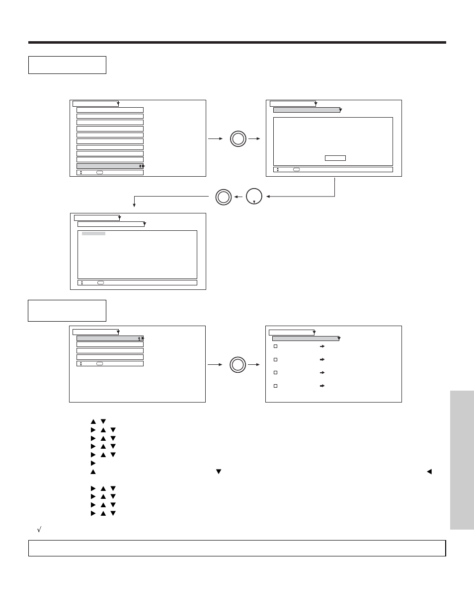 Setup, On-screen displa y | Hitachi 51S700 User Manual | Page 71 / 80