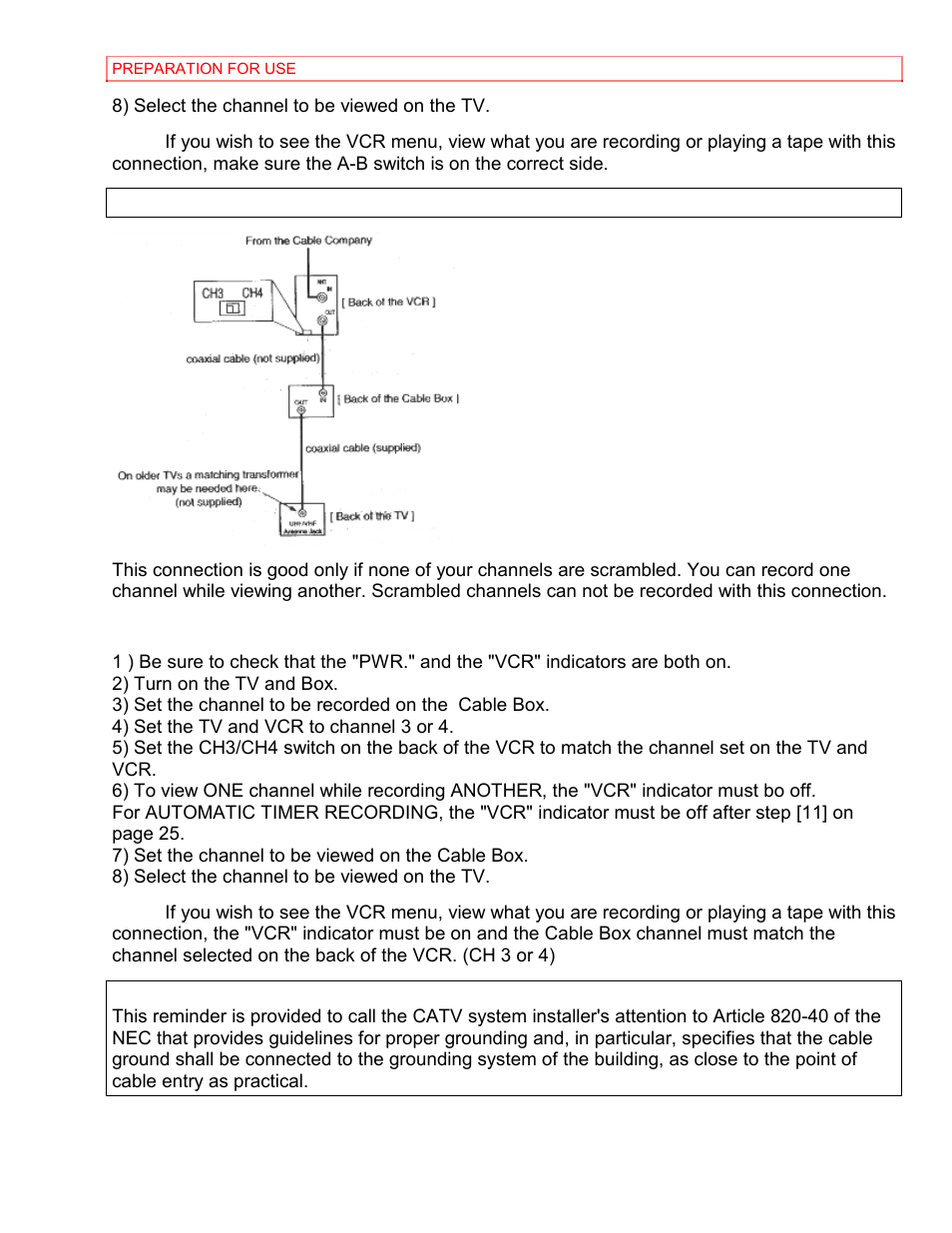 Recording hints | Hitachi VT-MX4430A User Manual | Page 20 / 68