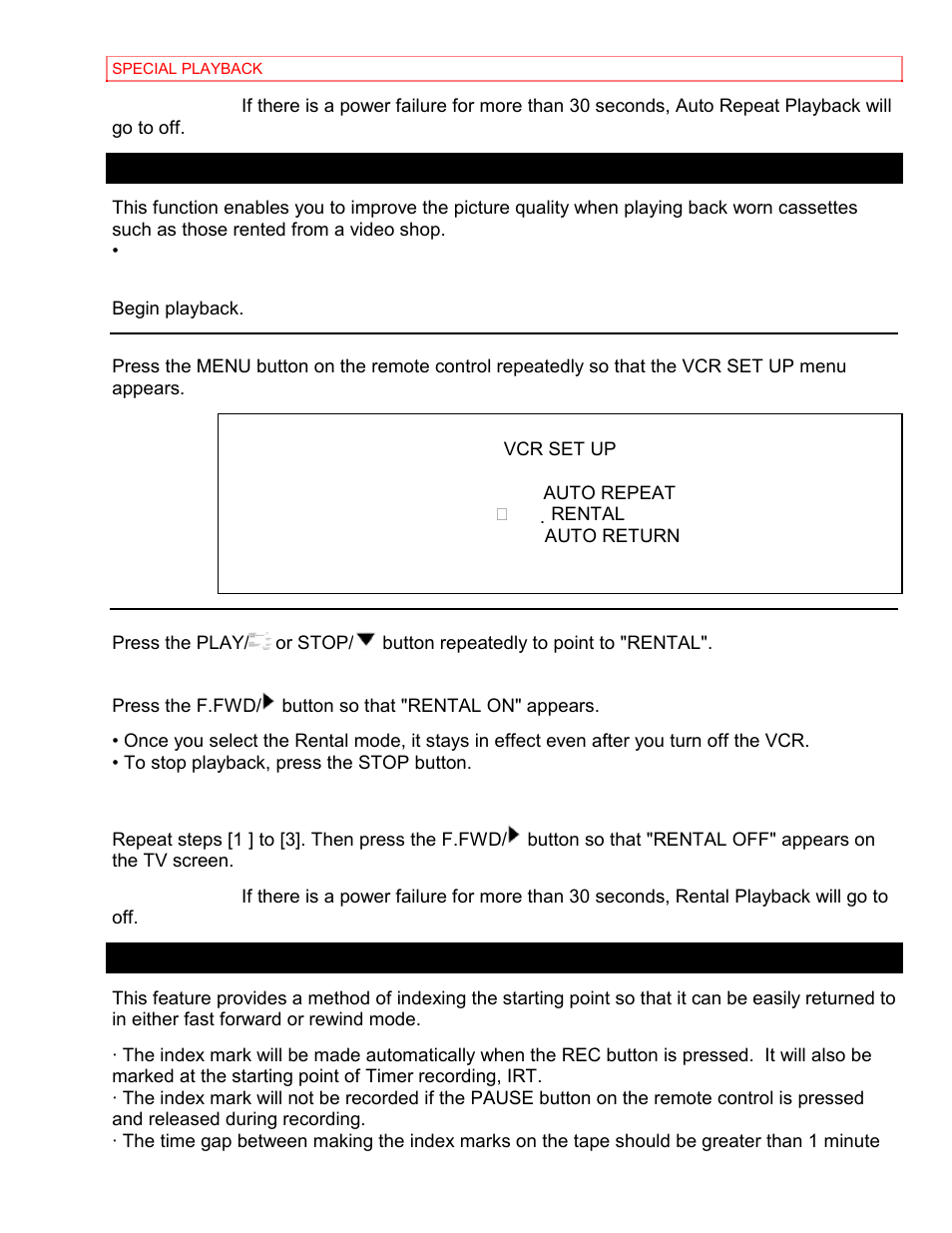 Hitachi VT-MX4430A User Manual | Page 35 / 68