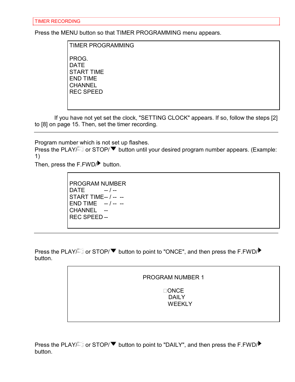 Hitachi VT-MX4430A User Manual | Page 45 / 68