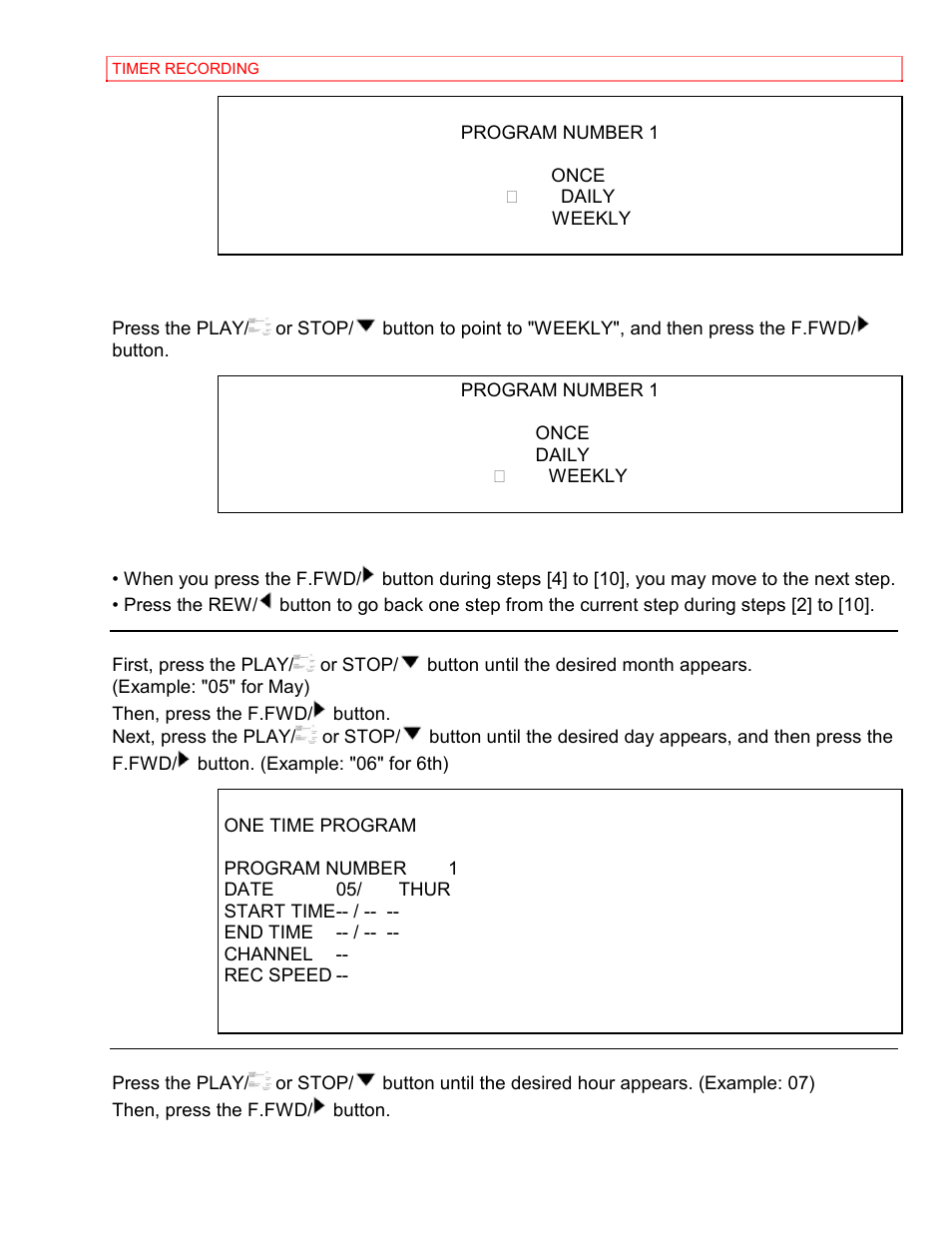 Hitachi VT-MX4430A User Manual | Page 46 / 68